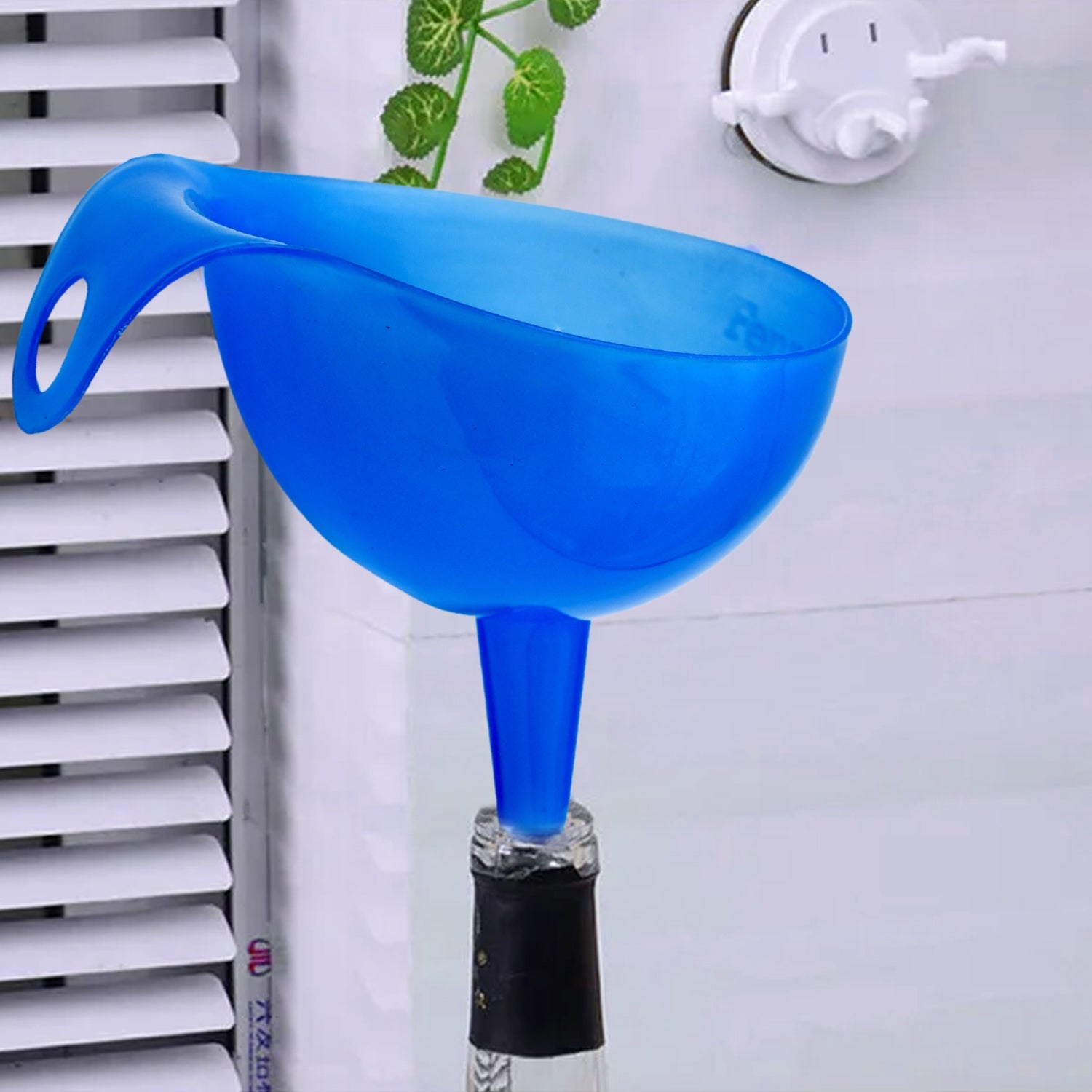 17555 Plastic Funnel For Pouring Oil, Sauce, Water, Juice Cooking Oil, Powder, Small Food-Grains Food Grade Plastic Funnel (1 Pc) 17555 Plastic Funnel For Pouring Oil, Sauce, Water, Juice Cooking Oil, Powder, Small Food-Grains Food Grade Plastic Funnel (1 Pc)